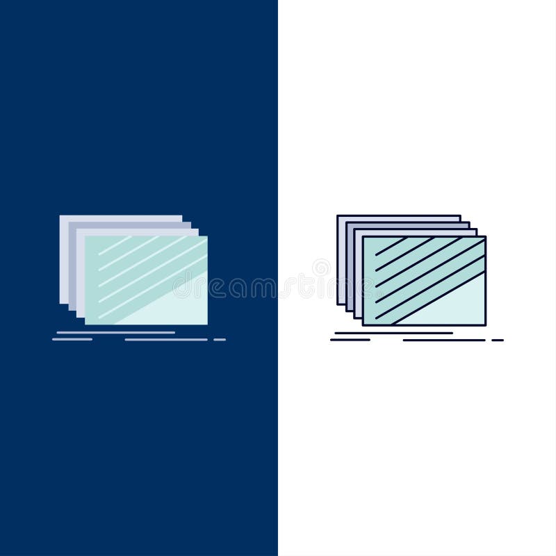 Design, layer, layout, texture, textures Flat Color Icon Vector vector illustration Design, layer, layout, texture, textures Flat Color Icon Vector vector illustration