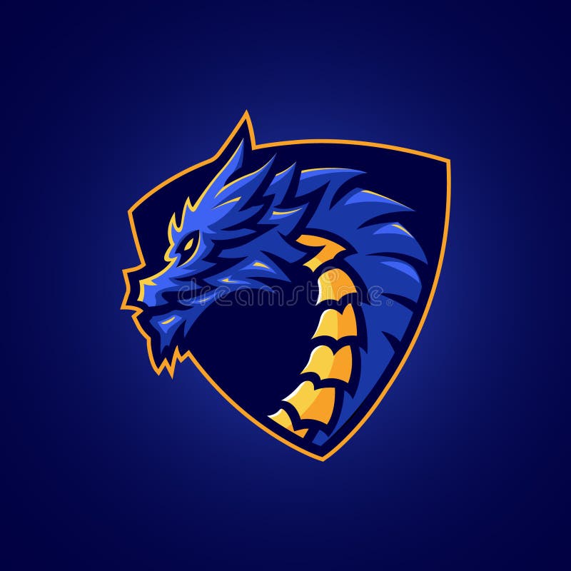 Mascote Do Jogo Do Logotipo Blue Dragon Esport PNG , Dragão, Azul,  Ilustração Imagem PNG e Vetor Para Download Gratuito