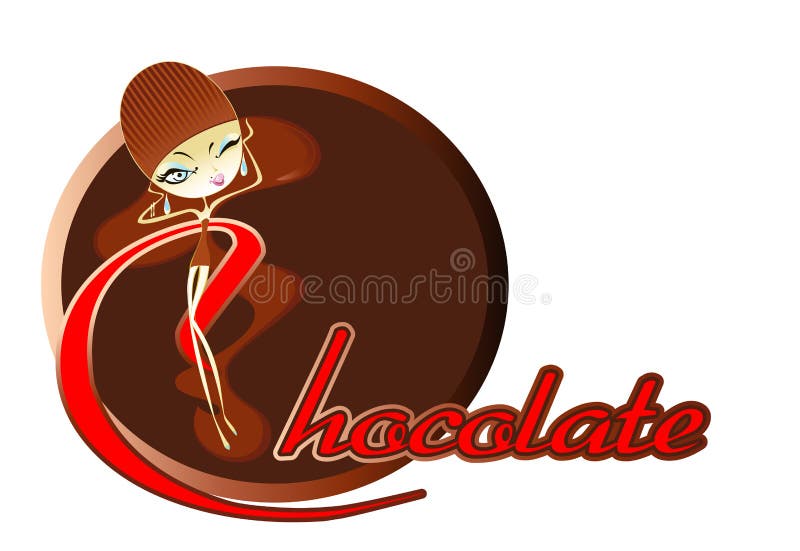 Design menu of chocolate bar