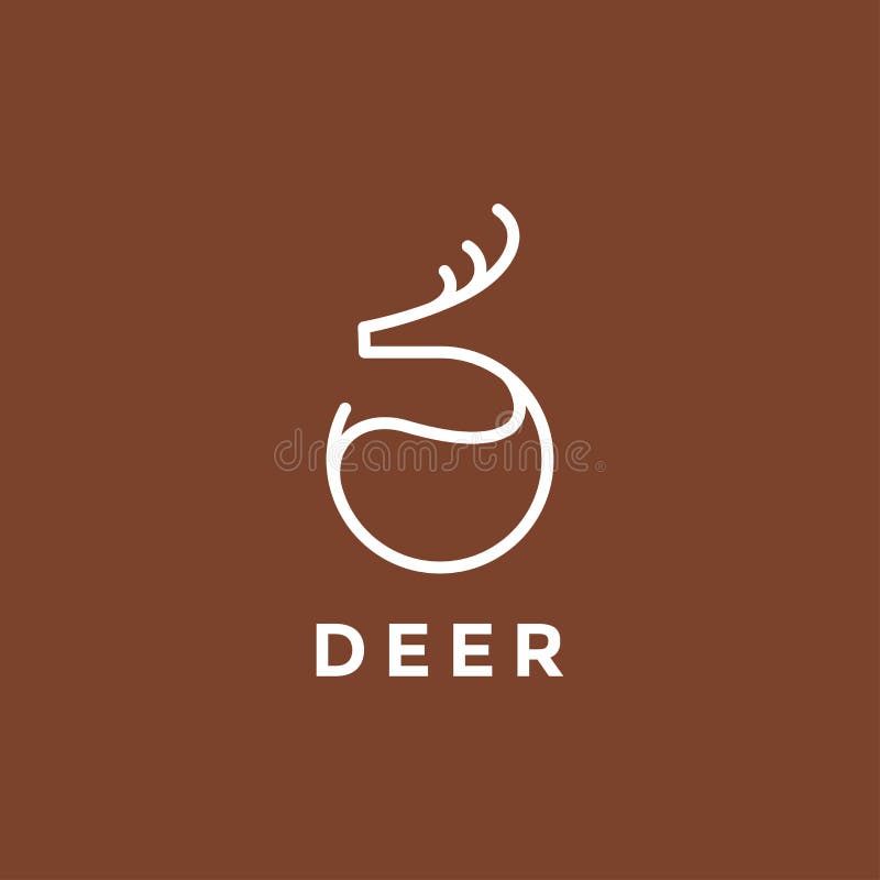 Design minim modern pentru siglă pentru cercuri stock illustration