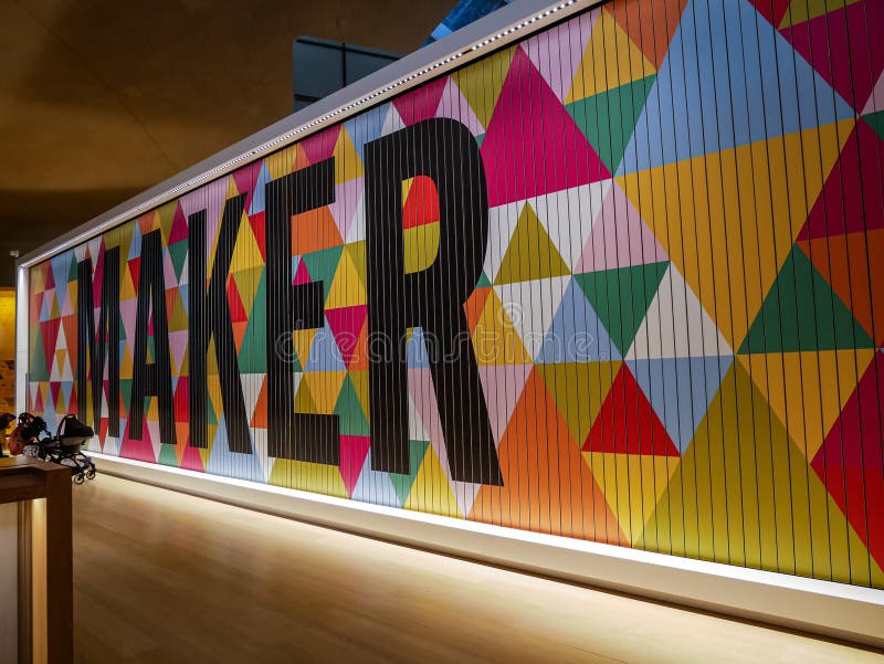 The design museum, London editorial image. Image of gardens 269655435