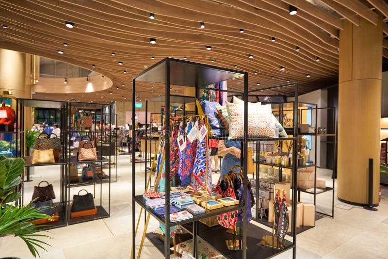 Design Orchard Store in Singapore Editorial Photo Image of business