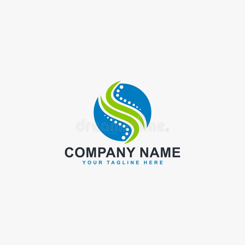 Design pentru sigla pentru durere. simbol ilustrare cadru medical. pictogramele abstracte ale literei monografice și ale vectorulu royalty free illustration