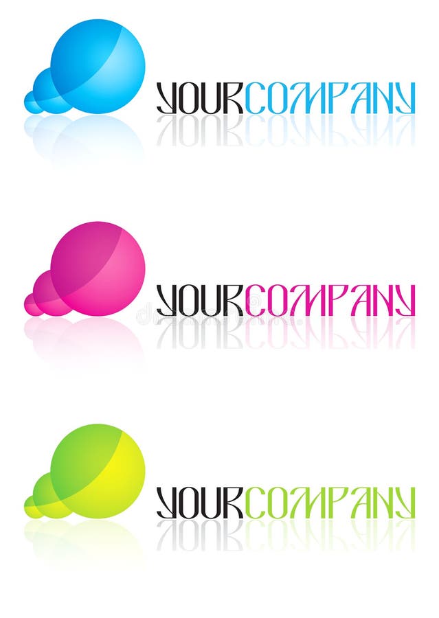 Design pentru sigla firmei vector illustration