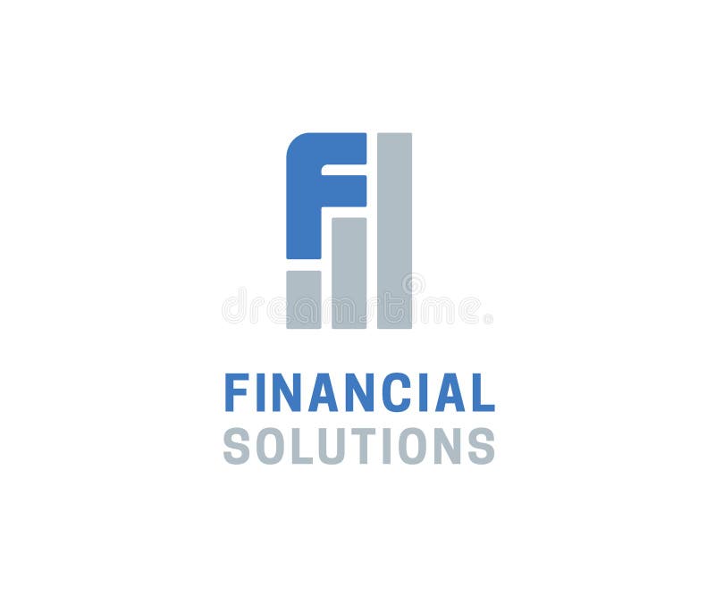 Design pentru sigla vectorului literei stock illustration