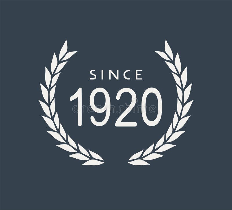 Design of prestigious emblem symbol royalty free illustration