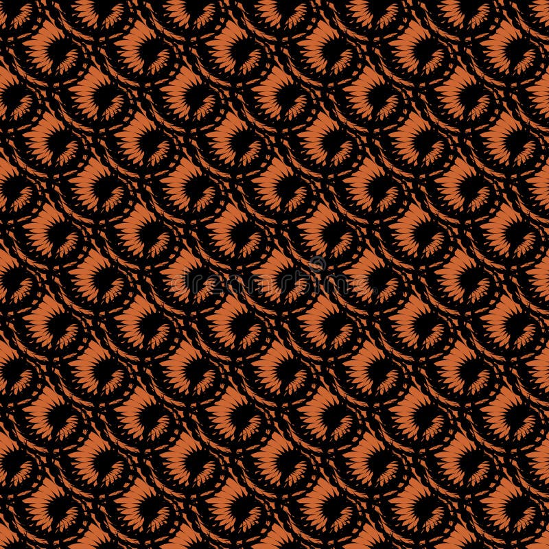 Design seamless spiral diagonal pattern. Trellis b