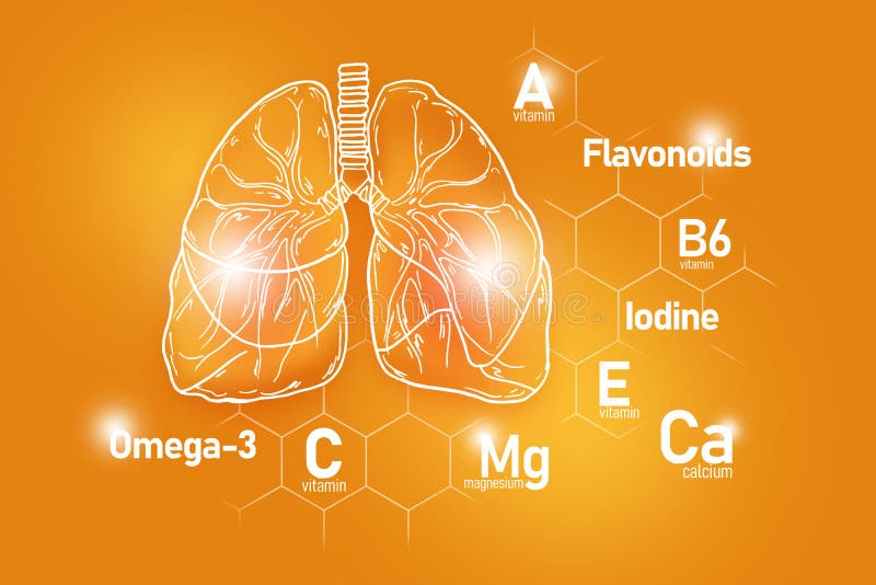 Essential Nutrients for Lungs Health Including Omega3, Flavonoids