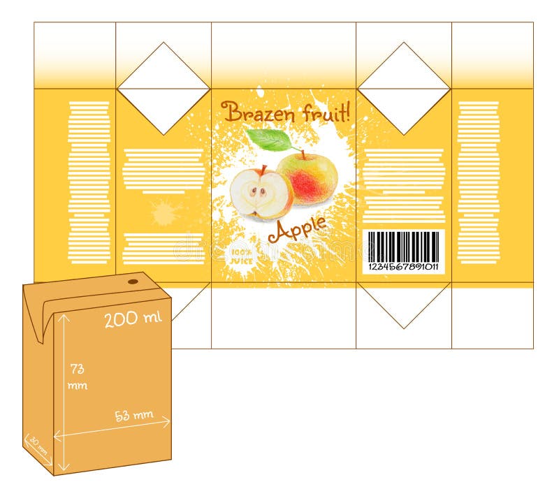 Juice Box Template Juice Box Template