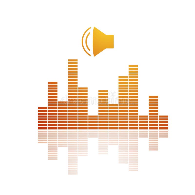 Design of sound bars stock vector. Illustration of sound 154191193