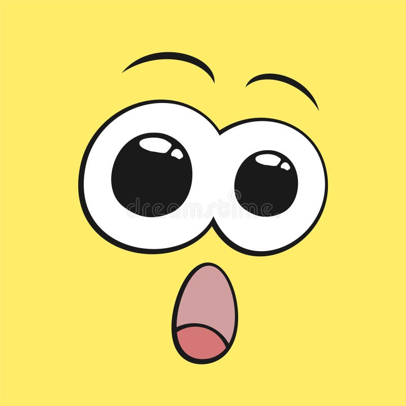 Design of Surprised Cartoon Expression Stock Vector - Illustration of single, cartoon: 215472615 Design of Surprised Cartoon Expression Stock Vector - Illustration of single, cartoon: 215472615