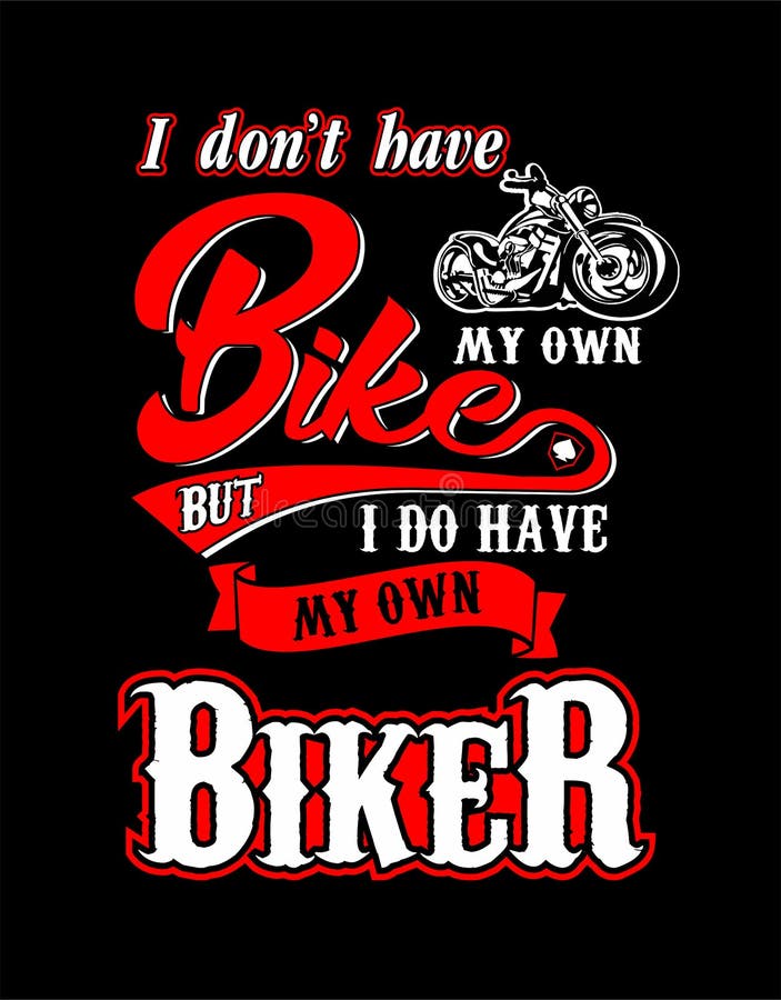 my own bike
