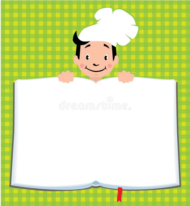 Design Template for Kids Menu with Funny Cook Boy Stock Vector -  Illustration of happy, lunch: 65102491