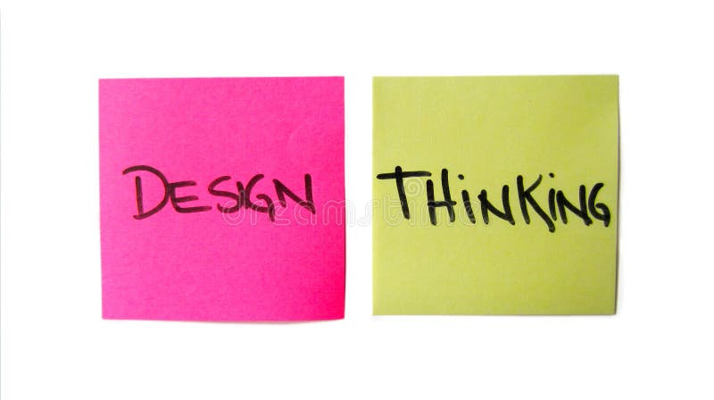 Design thinking post its used to innovation