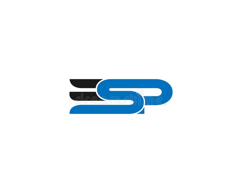 Design unic pentru sigla pentru scrisori creative vector illustration