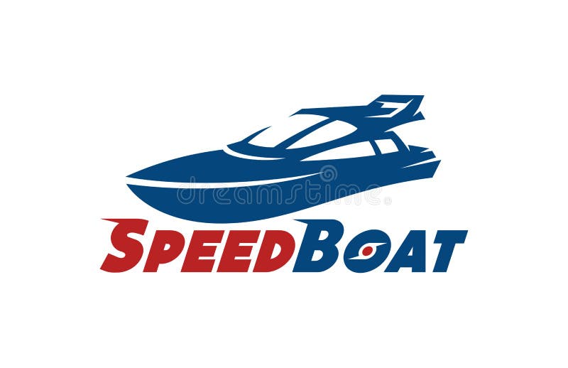 Stylized vector illustration of drawings of a speedboat Stock Vector Image  & Art - Alamy