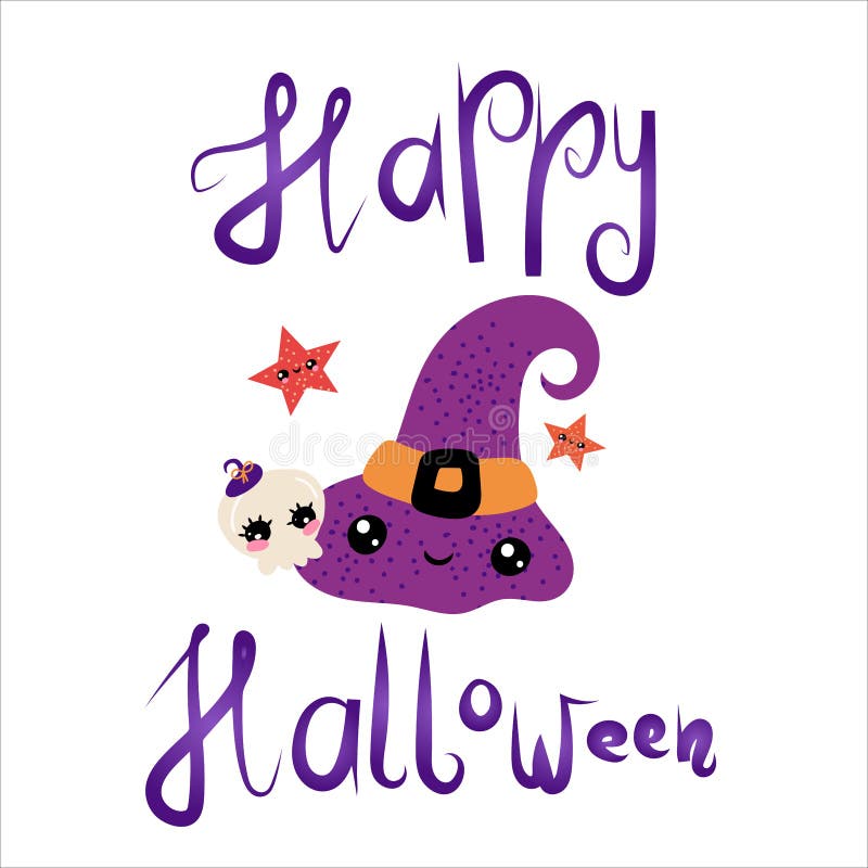 desenho de abóbora mascote kawaii fofas ilustrações de halloween de abóbora  3708961 Vetor no Vecteezy
