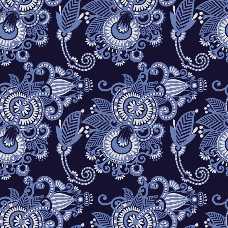 designblomma seamless paisley stock illustrationer designblomma seamless paisley stock illustrationer