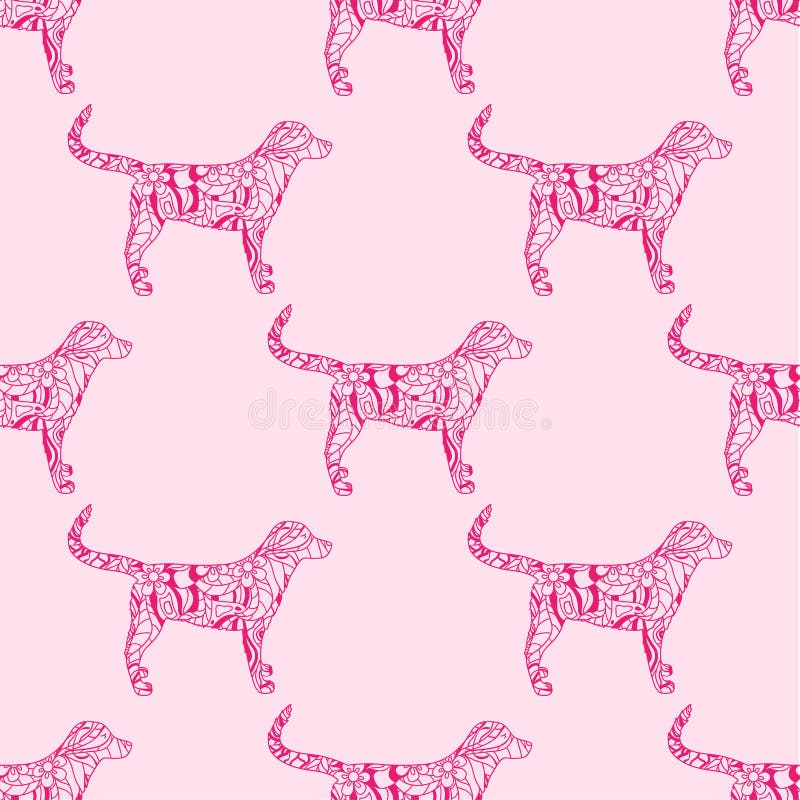 Designzentangle Linje konst stock illustrationer Designzentangle Linje konst stock illustrationer