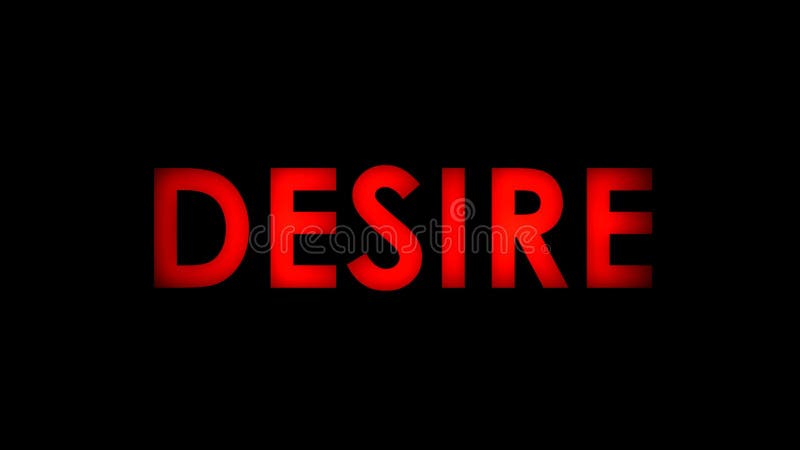 Desire Red Message Text Stock Illustration Illustration Of Urgency