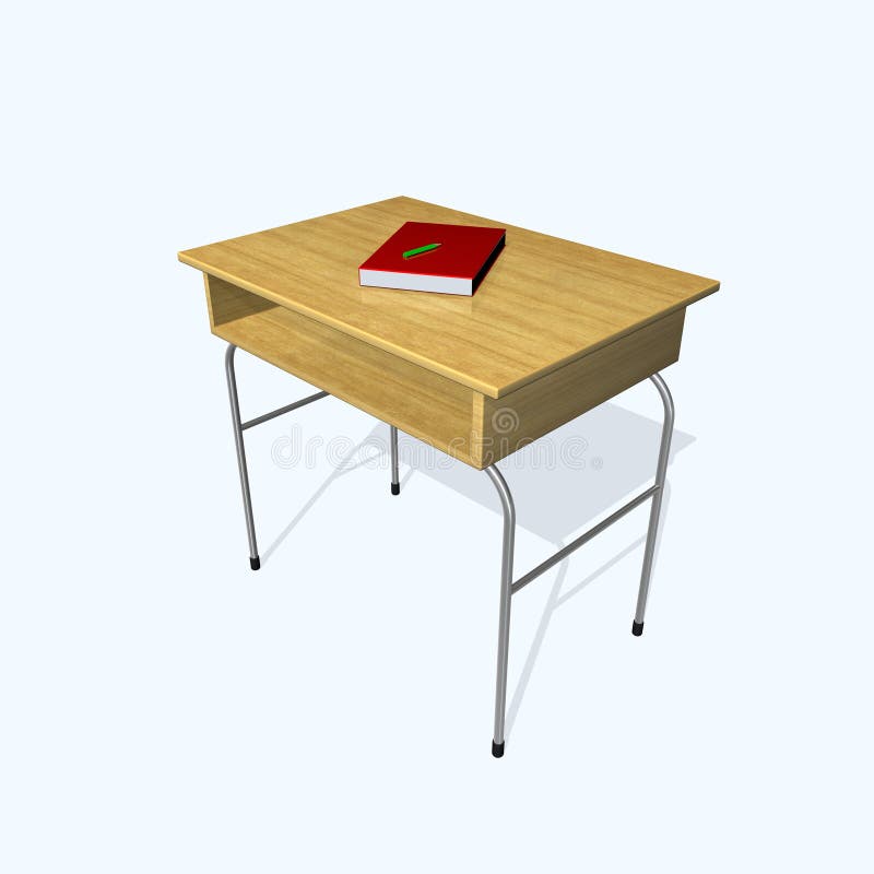 Desk stock illustration Desk stock illustration