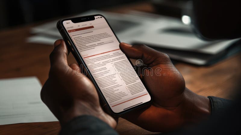 Concept de semnătură digitală online royalty free stock images