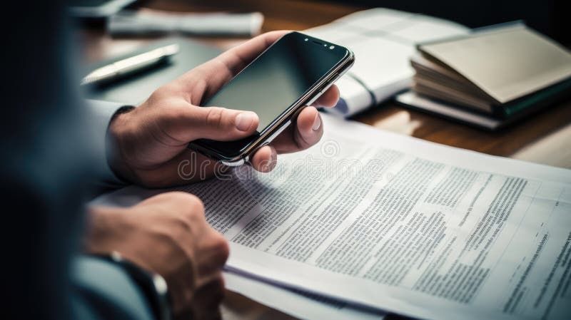 Concept de semnătură digitală online royalty free stock image