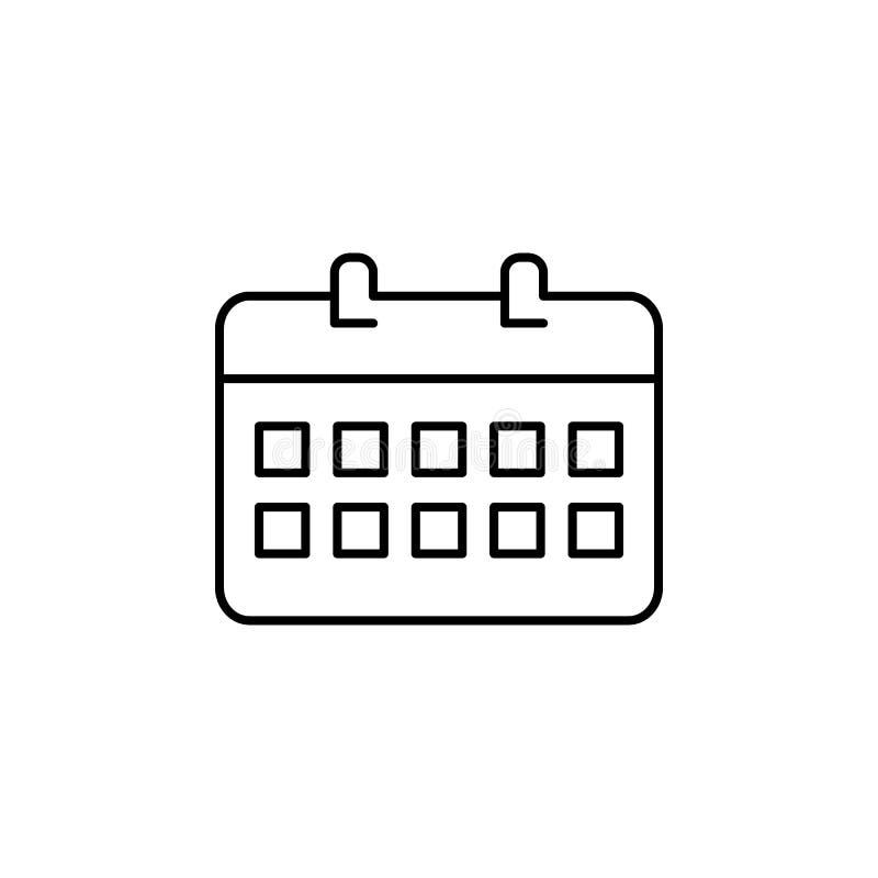 Desk Calendar Icon. Element of Simple Icon for Websites, Web Design ...