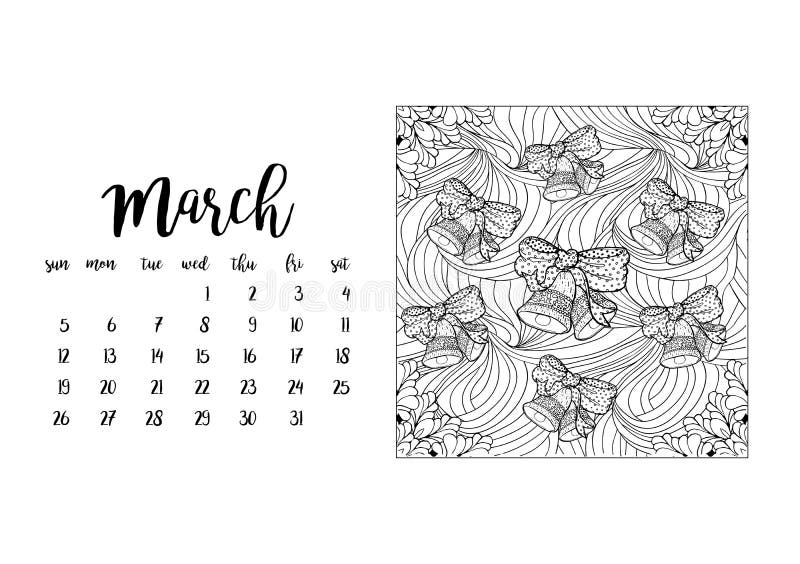 desk-calendar-template-for-month-march-stock-vector-illustration-of