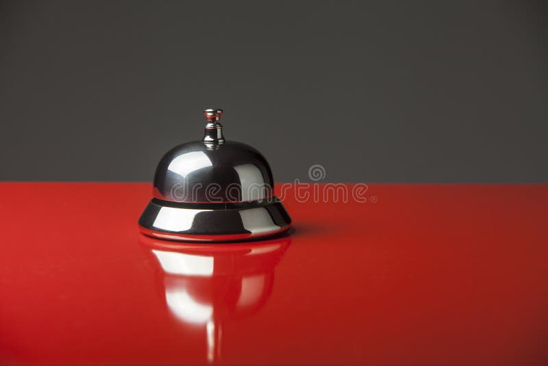 Desk service bell stock photo. Image of empty, motel 63013974