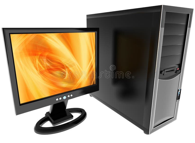 Desktop Computer With Monitor Speakers Realistic Vector Illustration Of A  Personal Computer Workstation Pc Music Production Computer Stock  Illustration - Download Image Now - iStock