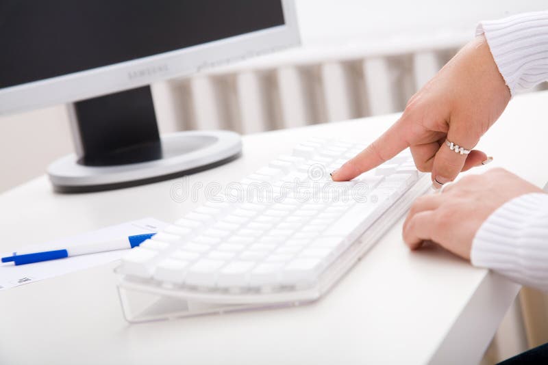 Desktop computer keyboard