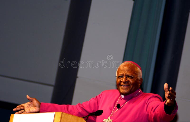 Desmond Tutu parla a Minneapolis