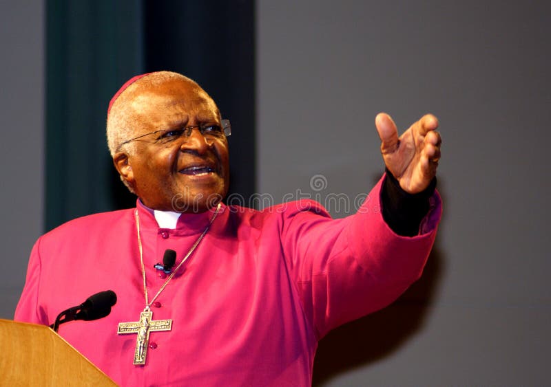 Desmond Tutu Speak in Minneapolis Editorial Stock Photo - Image of church,  minneapolis: 6002773