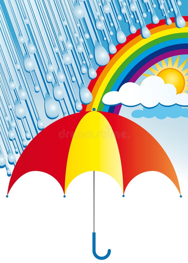 Después de lluvia viene la sol libre illustration Después de lluvia viene la sol libre illustration