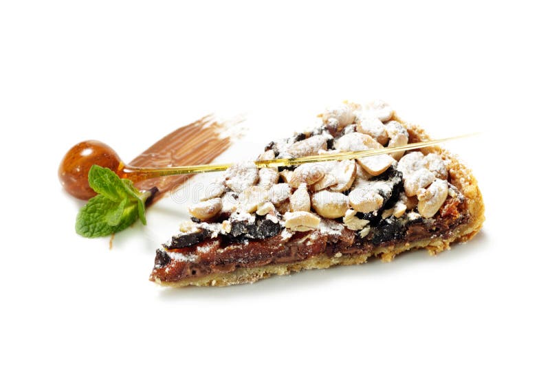 Dessert Chocolate Shortcake Stock Photo Image of caramel, delicacy