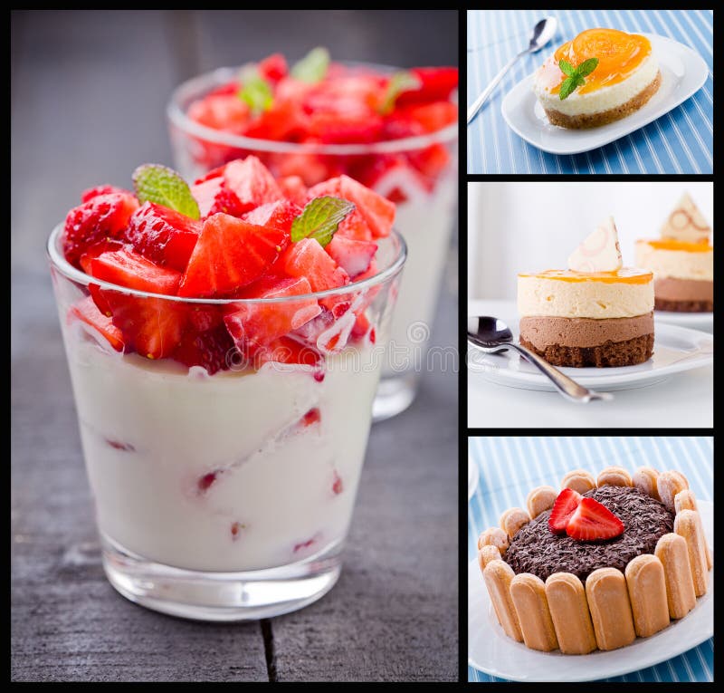 Dessert Collage