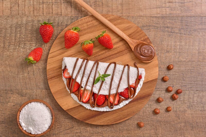 Dessert dolce della tapioca fotografia stock libera da diritti