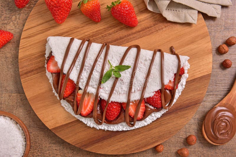 Dessert dolce della tapioca fotografia stock libera da diritti