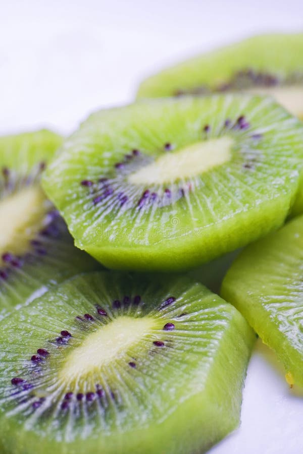 Dessert of kiwi and orange