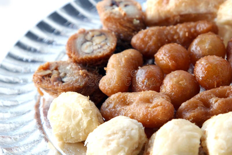 Dessert oriental photo stock. Image du festin, biscotte 3151362