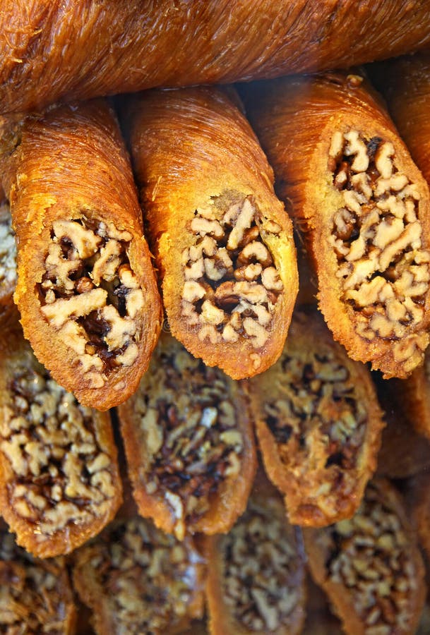Dessert turco tradizionale della baklava immagine stock libera da diritti Dessert turco tradizionale della baklava immagine stock libera da diritti