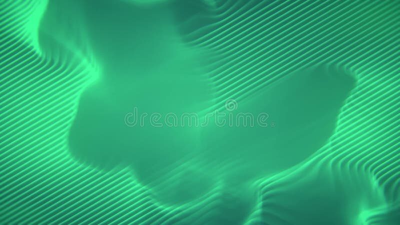 Dessin animé abstrait d'une série de lignes courbes 3d rendu 4k illustration libre de droits