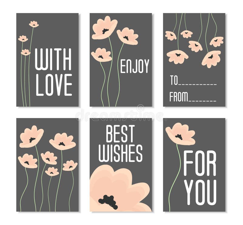 Dessin animé Perfectionnez pour des cartes d'anniversaire, affiches, bannières, les autocollants, labels avec des fleurs sur le f illustration de vecteur Dessin animé Perfectionnez pour des cartes d'anniversaire, affiches, bannières, les autocollants, labels avec des fleurs sur le f illustration de vecteur
