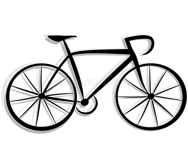 dessin bicyclette facile