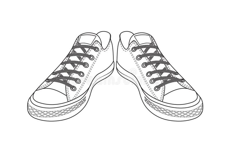 chaussures dessin