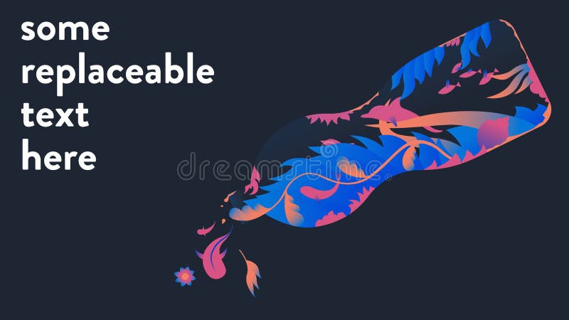 Dessin vectoriel d'une bouteille avec milieu marin, y compris algues, poissons, dauphins et baleines illustration libre de droits Dessin vectoriel d'une bouteille avec milieu marin, y compris algues, poissons, dauphins et baleines illustration libre de droits