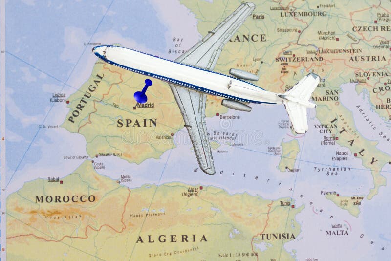 Destination Madid, Espagne photos libres de droits Destination Madid, Espagne photos libres de droits