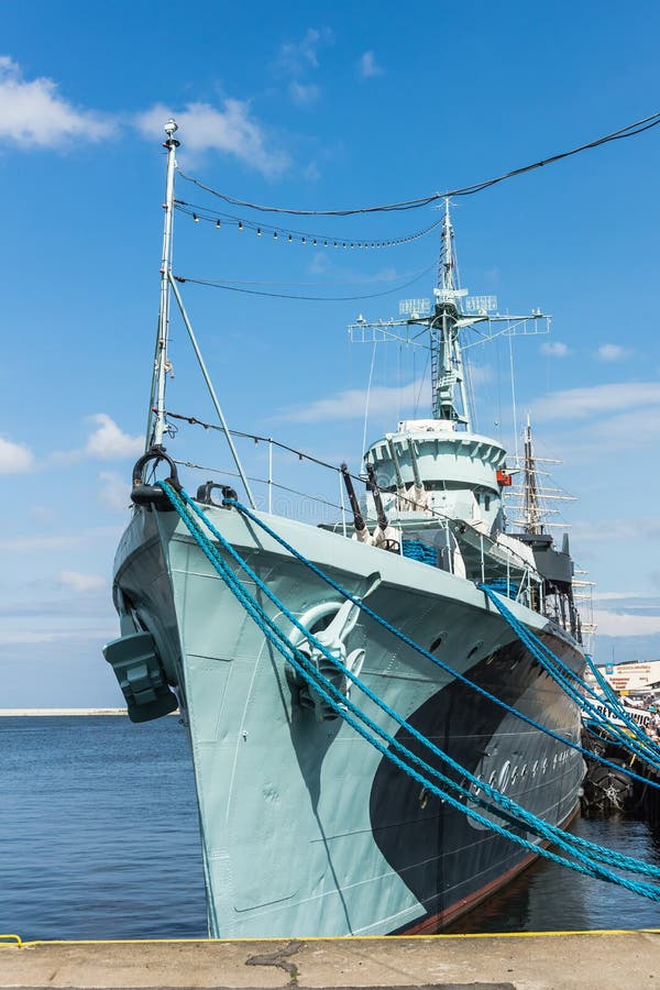 The destroyer ORP Blyskawica