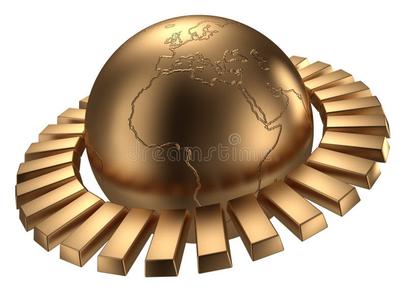 det guld- clippingjordklotet inkluderar banan vektor illustrationer det guld- clippingjordklotet inkluderar banan vektor illustrationer